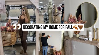 Decorating My Home For Fall! *SHOPPING*🍂🤎👻