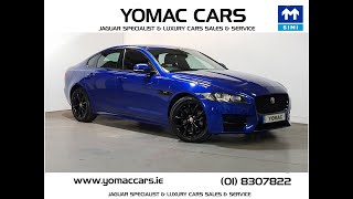 2018 (182) JAGUAR XF 2.0D R SPORT BLACK EDITION 180BHP