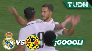 ¡Remontada! ¡GOOL de Hazard! | Real Madrid 2-1 América | Amistoso Internacional | TUDN