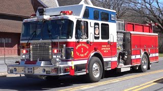 Upper Saucon Volunteer Fire Department Engine 2713 Responding 3/15/23