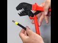 knipex 97 52 09 crimping pliers for two hand operation silent demo