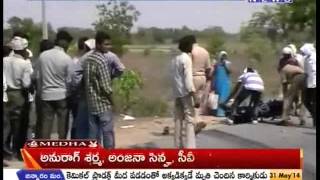 Huge Accident In Nizamabad -Mahaanews