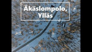 Amazing Finland - Äkäslompolo, Ylläs from the air!