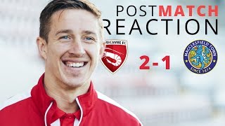 REACTIONS | Morecambe 2-1 Macclesfield Town