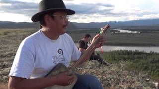 Throatsinging session with Igor Koshkendey at beautiful Biy Khem Yurt Camp in Tuva, July 2013