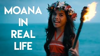 Moana in Real Life - "How Far I'll Go"