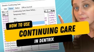 Dentrix Continuing Care: Setup & Reports (Full Tutorial)