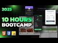 HTML, CSS & JavaScript Full Course - Build 15 Projects