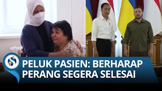 IRIANA JOKOWI MERINDING Lihat Korban Perang di Ukraina: Berharap Segera Berakhir