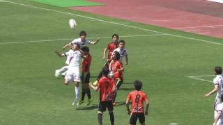 5月13日vs京都サンガF.C.（維新百年記念公園陸上競技場）