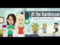 At the Hairdresser - New words - English Conversation for Daily Life - AbegVel - English School