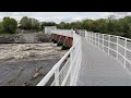 meelick weir walkway over shannon