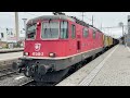 zugverkehr trains at pratteln 18.11.23