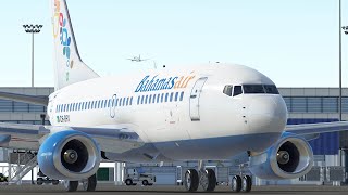 [BEAUTIFUL SCENERY] Infinite Flight Full Flight | Nassau [MYNN] - Orlando [KMCO] | BahamasAir B737