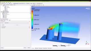 Ansys CFX - Flow from a chimney Part 1/3