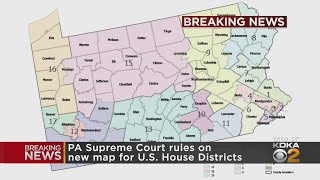 Pa. Supreme Court Picks New Map Of U.S. House Districts