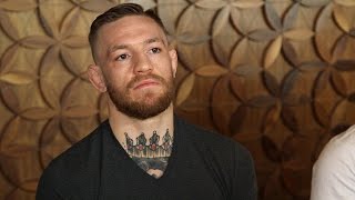 UFC 194: Conor McGregor Media Lunch Scrum