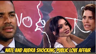 The Young and the Restless Spoilers : Nate and Audra shocking public love affair
