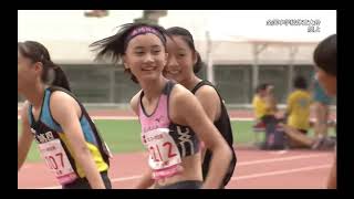 2019全国中学校体育大会　陸上　女子100mハードル　決勝