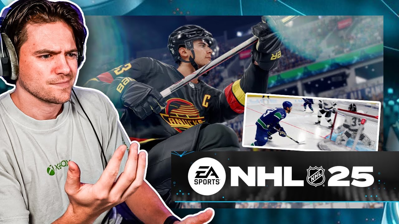 Nhl 25 Official Reveal Trailer Gameplay Breakdown Youtube