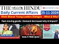 25-11-2024 | The Hindu Analysis In English for UPSC | Daily current affairs | Hindu|upsc|editorial