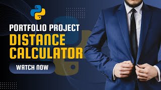 Python Portfolio Project - Distance Calculator Using Tkinter || Full Tutorial
