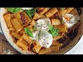 Sun-Dried Tomato and Burrata Pasta