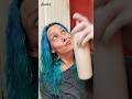 ION HAIR COLOR REMOVER on BLUE HAIR! #hair #review #shorts #shortsfeed