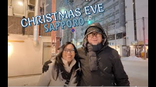 Arriving in Sapporo on Christmas Eve