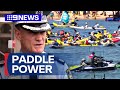 Dozens arrested at climate protest | 9 News Australia