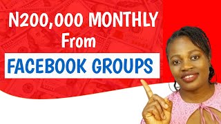 How To Make Money From Facebook Groups With Your Phone | How To Create Facebook Groups On Mobile