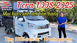 Xe Tải Tera 100S Thùng Mui Bạt Bán Hàng Lưu Động 2025 || Giá Xe Tải Tera 100S || Ô Tô Trường Vũ