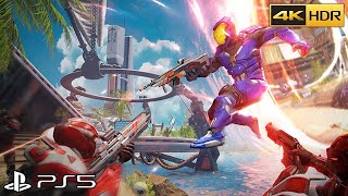 Splitgate Gameplay No Commentary (Playstation 5 4K HDR)