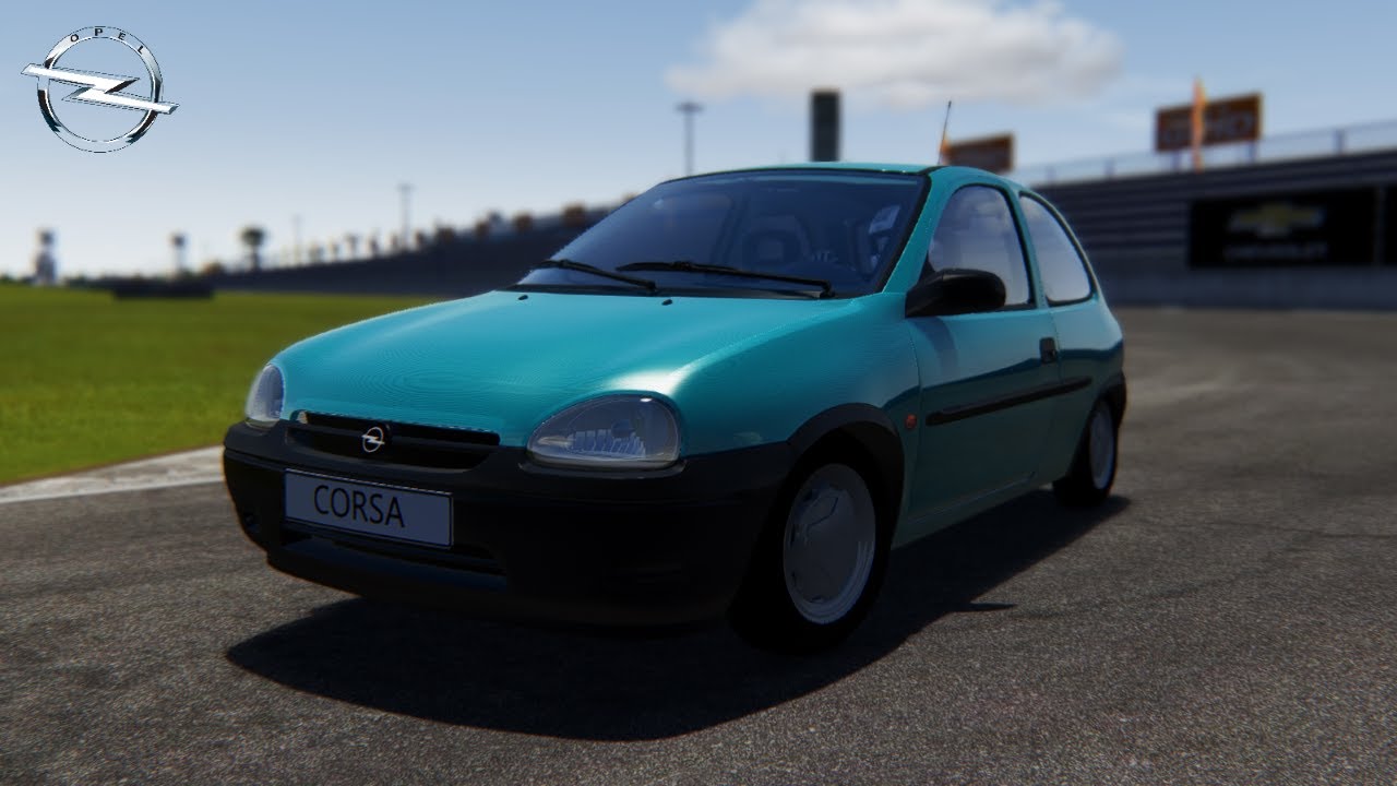 Assetto Corsa -1994 Opel Corsa B 1.4i 16v - YouTube