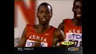 Men's 5000m Final - 2001 Edmonton World Championships Track \u0026 Field