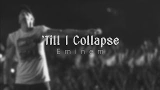 Till I Collapse || Eminem (Feat. Nate Dogg) || Lyrics