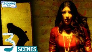 Dhanush Scares Shruti Haasan | 3 Telugu Movie Scenes | Prabhu | Sivakarthikeyan | Anirudh