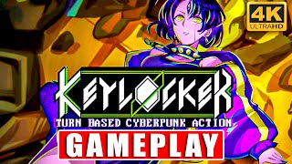 KEYLOCKER: TURN BASED CYBERPUNK ACTION Gameplay Walkthrough - No Commentary (PC)