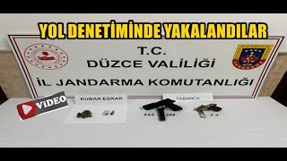 Yol Denetiminde Yakalandılar