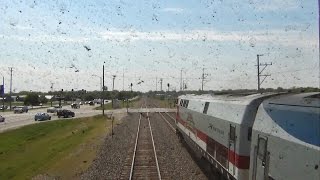 Amtrak California Zephyrs Meet with Veterans Unit 42, Sandwich, IL 5/8/17