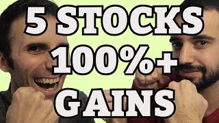 Over 100% Returns 💰  5 Dividend Stock Investments that Have Doubled My Money!