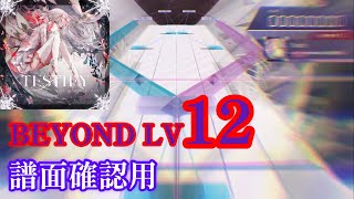 【Arcaea 4.0】Testify(BEYOND Lv12) 譜面確認用 【2221NOTES】