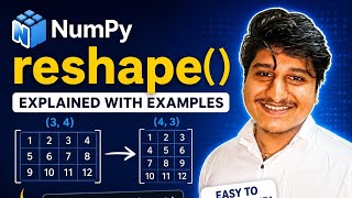 NumPy reshape() Method Explained in Python | Easy Tutorial with Examples