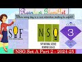 SOF NSO 2024 | Class 3 | Set A | Part 2 | Science Olympiad #sofolympiad #nsoolympiad #sofnso