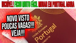 Portugal CRIA VISTO para BRASILEIROS buscarem EMPREGO ll POUCAS VAGAS!!
