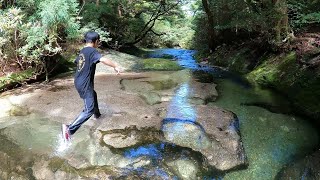 沢を歩くだけの動画 (荒川源流付近)2024/7/28