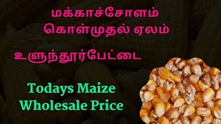 உளுந்தூர்பேட்டை கமிட்டியில் மக்காச்சோளம் ஏலம் | Maize Price At Ulundurpettai Agri Mandi | Makka Rate