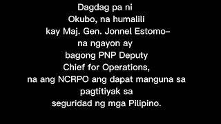 PMAJ. GEN EDGAR ALAN OKUBO new Chief Regional Director NCRPO