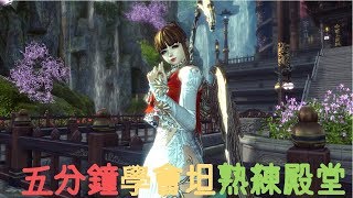 【劍靈Blade\u0026Soul】5分鐘學會坦熟練殿堂 (說明請開字幕)