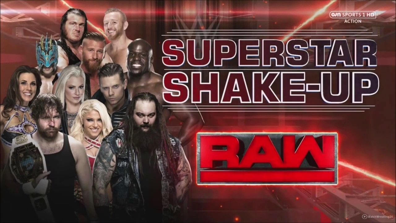 WWE RAW: SUPERSTAR SHAKE - UP - YouTube